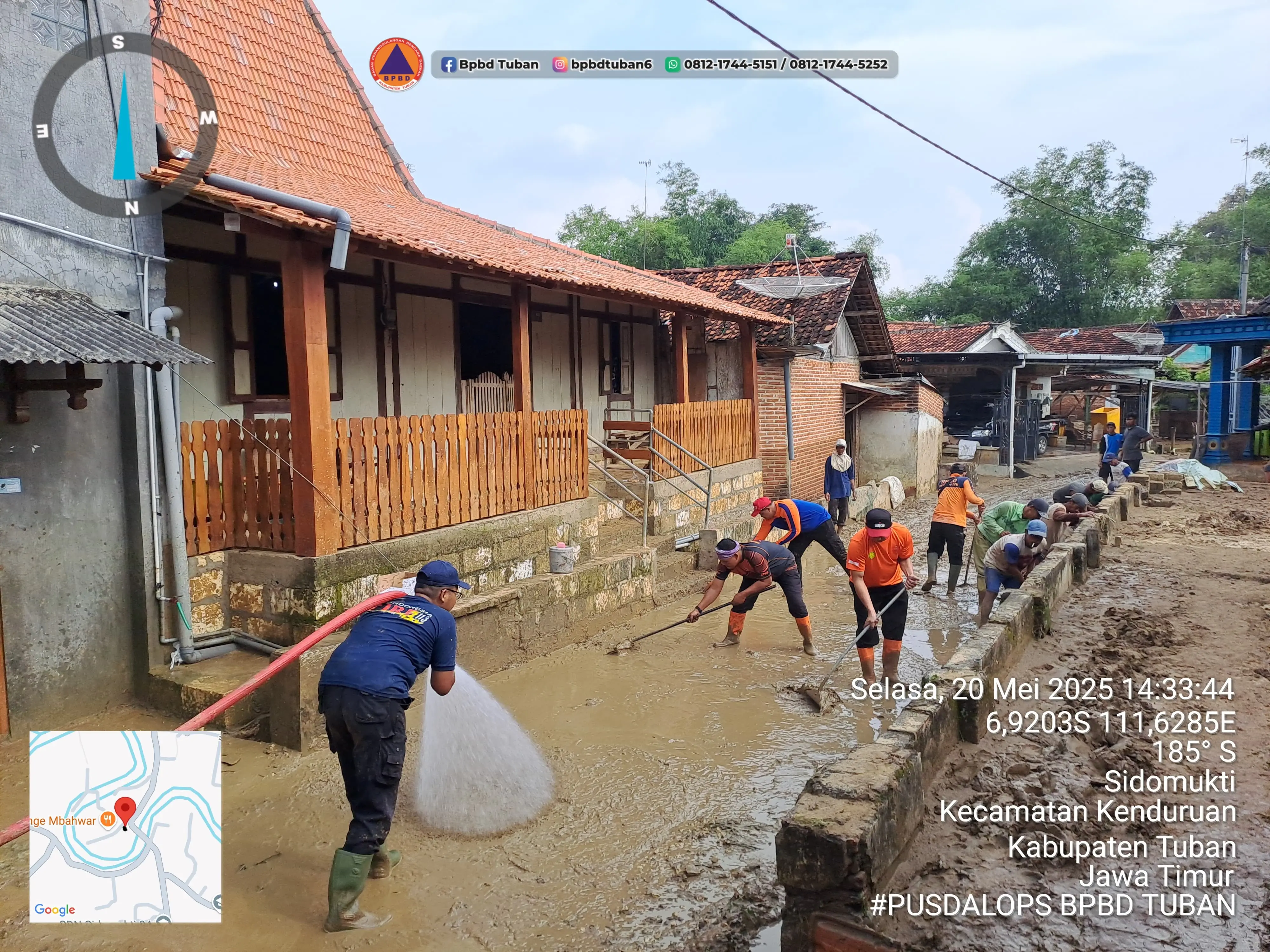 Perkembangan Situasi dan Penanganan Bencana Tanggal 21 Mei 2025